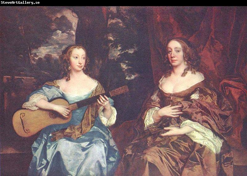 Sir Peter Lely Two ladies from the Lake family,